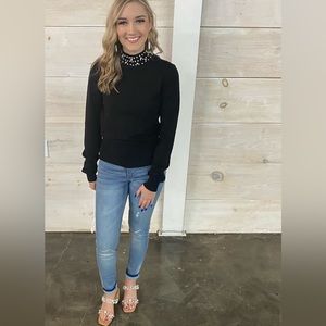 Pearl Turtleneck / Black